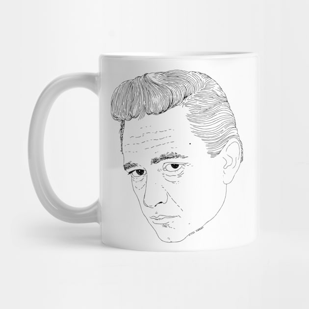 Johnny Cash by TheCosmicTradingPost